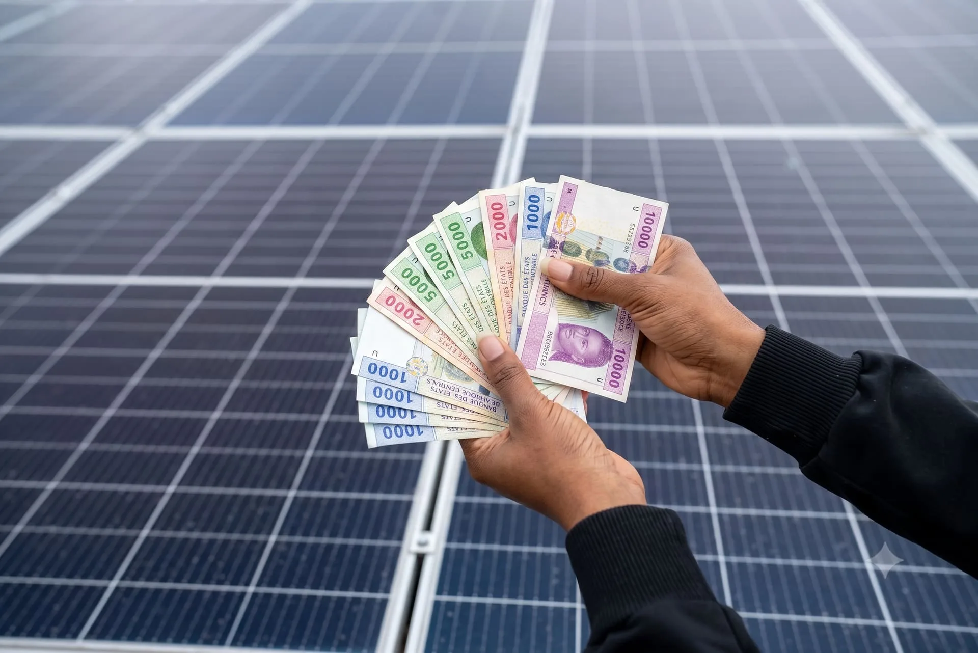 Économies en francs CFA grâce à l'énergie solaire