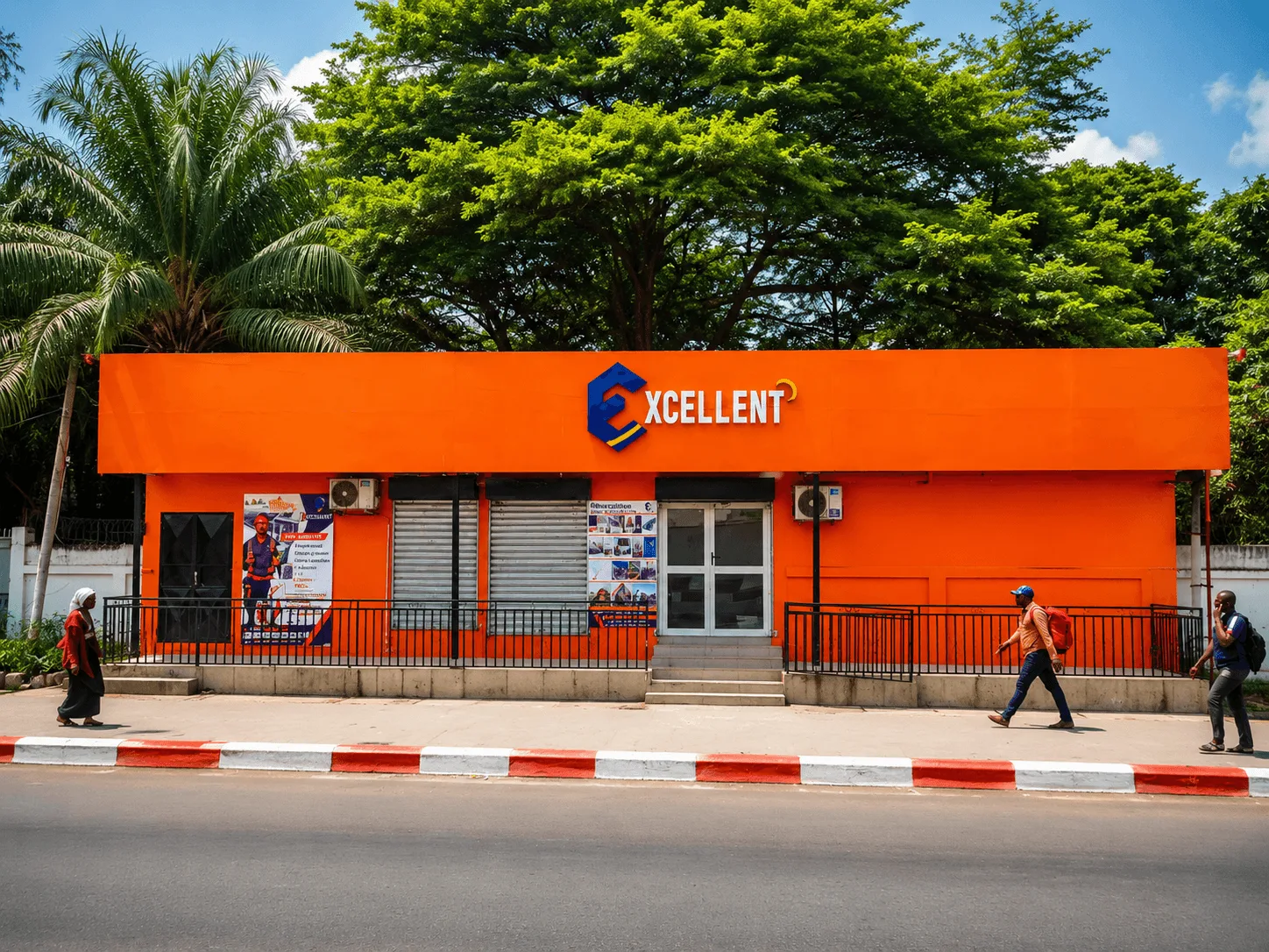 Siège EXCELLENT — Avenue de la Pointe Hollandaise, Mpila, Ouenzé, Brazzaville